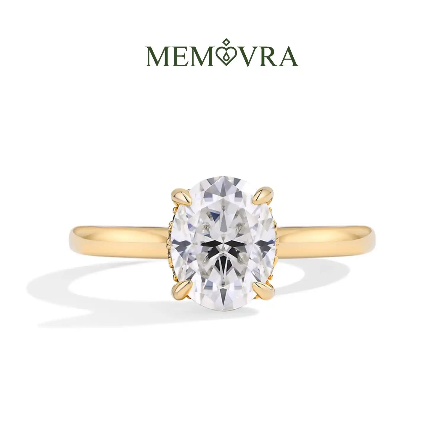 Eternal Grace Moissanite Engagement Ring